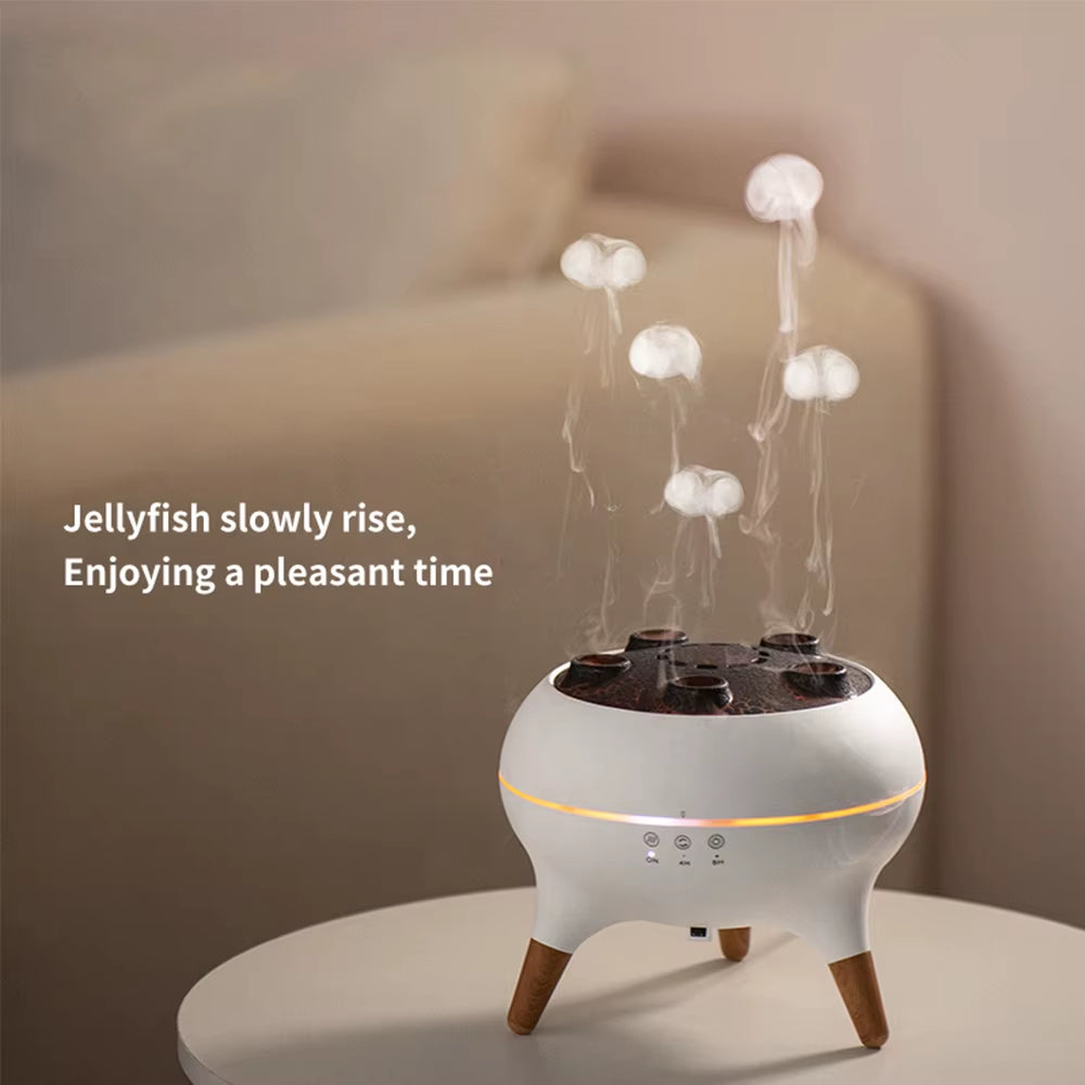 Jellyfish Humidifier Lights Essential Oils Aroma Diffuser