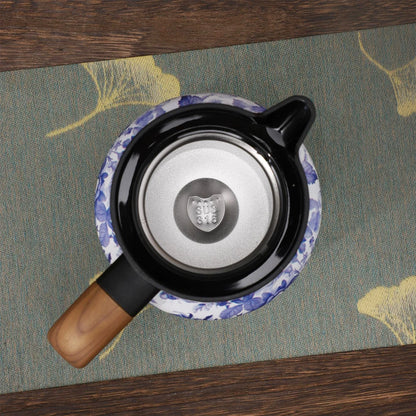Tea Kettle Vintage Floral Pattern Thermos 800/1000Ml